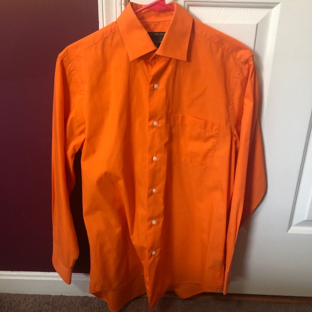 Orange Men’s Button Up
